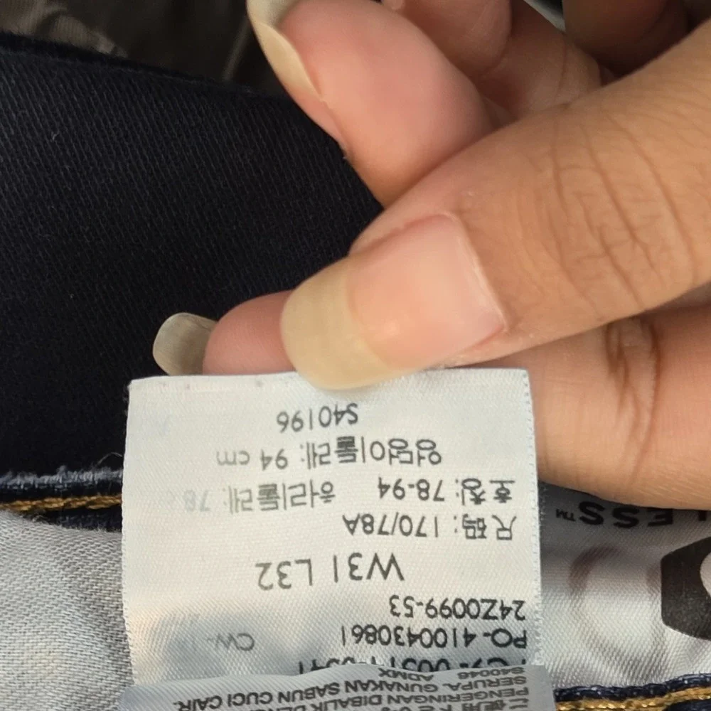 Levi's 514 Men Jeans 31X32 Blue Denim‎ Straight Fit 29